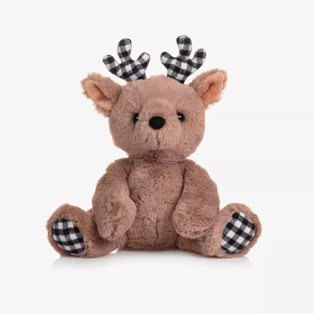 Aurora-Beige Reindeer Soft Toy (18 cm) | Childrensalon Outlet