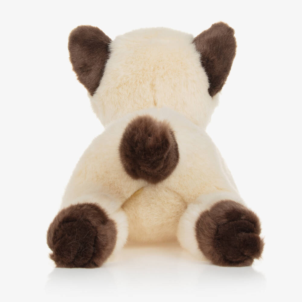 Aurora-Beige Siamese Cat Soft Toy (21cm) | Childrensalon Outlet