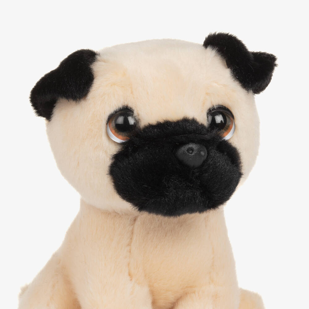 Aurora-Beige Preston Pug Soft Toy (16cm) | Childrensalon Outlet