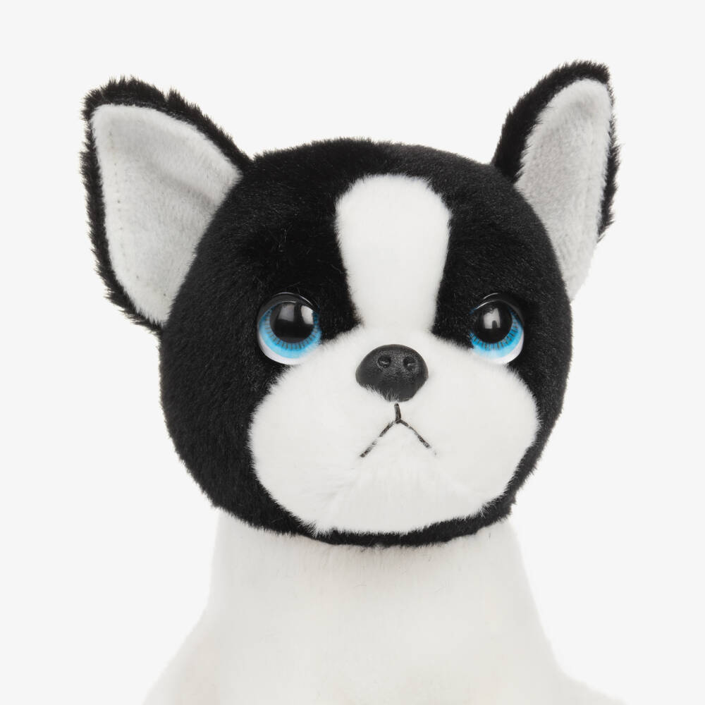 Aurora-Black & White Harvard Boston Terrier Soft Toy (16cm) | Childrensalon Outlet