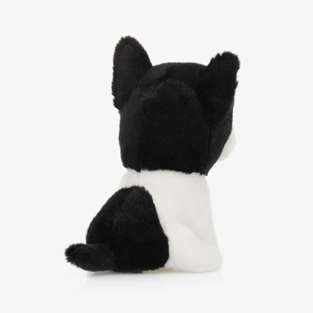 Aurora-Black & White Harvard Boston Terrier Soft Toy (16cm) | Childrensalon Outlet