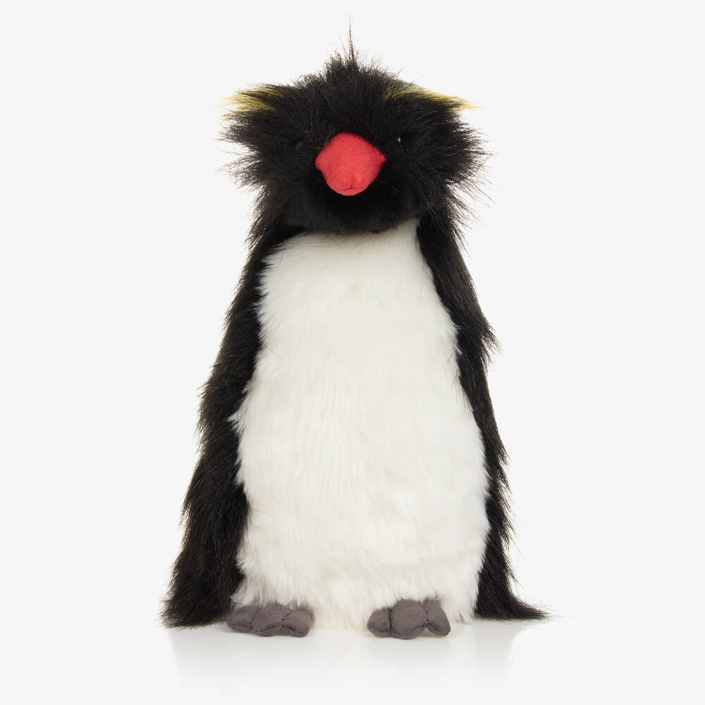 Aurora-Black & White Theo Penguin Soft Toy (30 cm) | Childrensalon Outlet