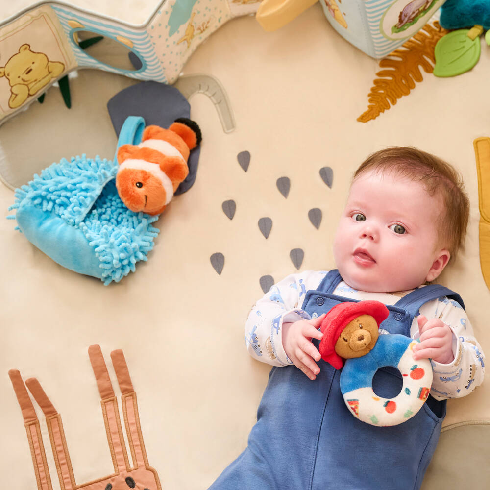 Aurora-Blue Hideouts Clown Fish Soft Toy Set (16cm) | Childrensalon Outlet