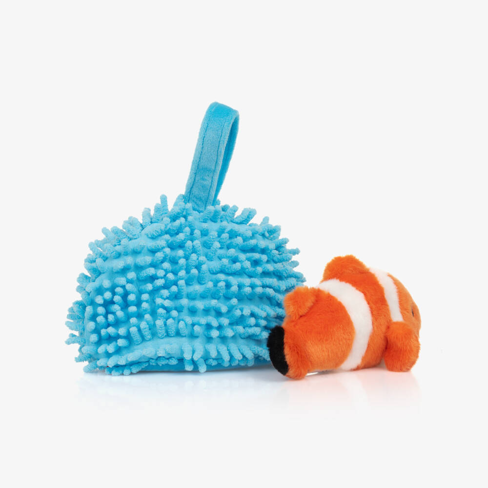 Aurora-Blue Hideouts Clown Fish Soft Toy Set (16cm) | Childrensalon Outlet
