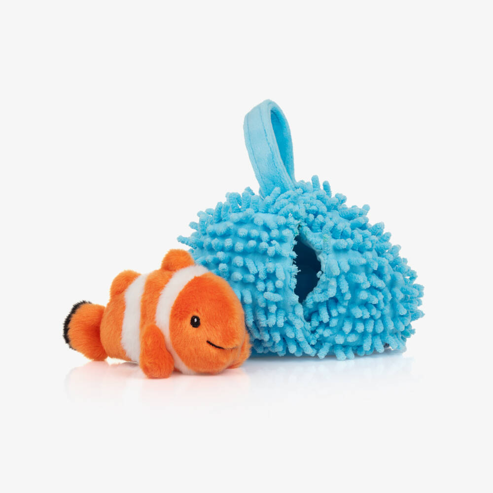 Aurora-Blue Hideouts Clown Fish Soft Toy Set (16cm) | Childrensalon Outlet