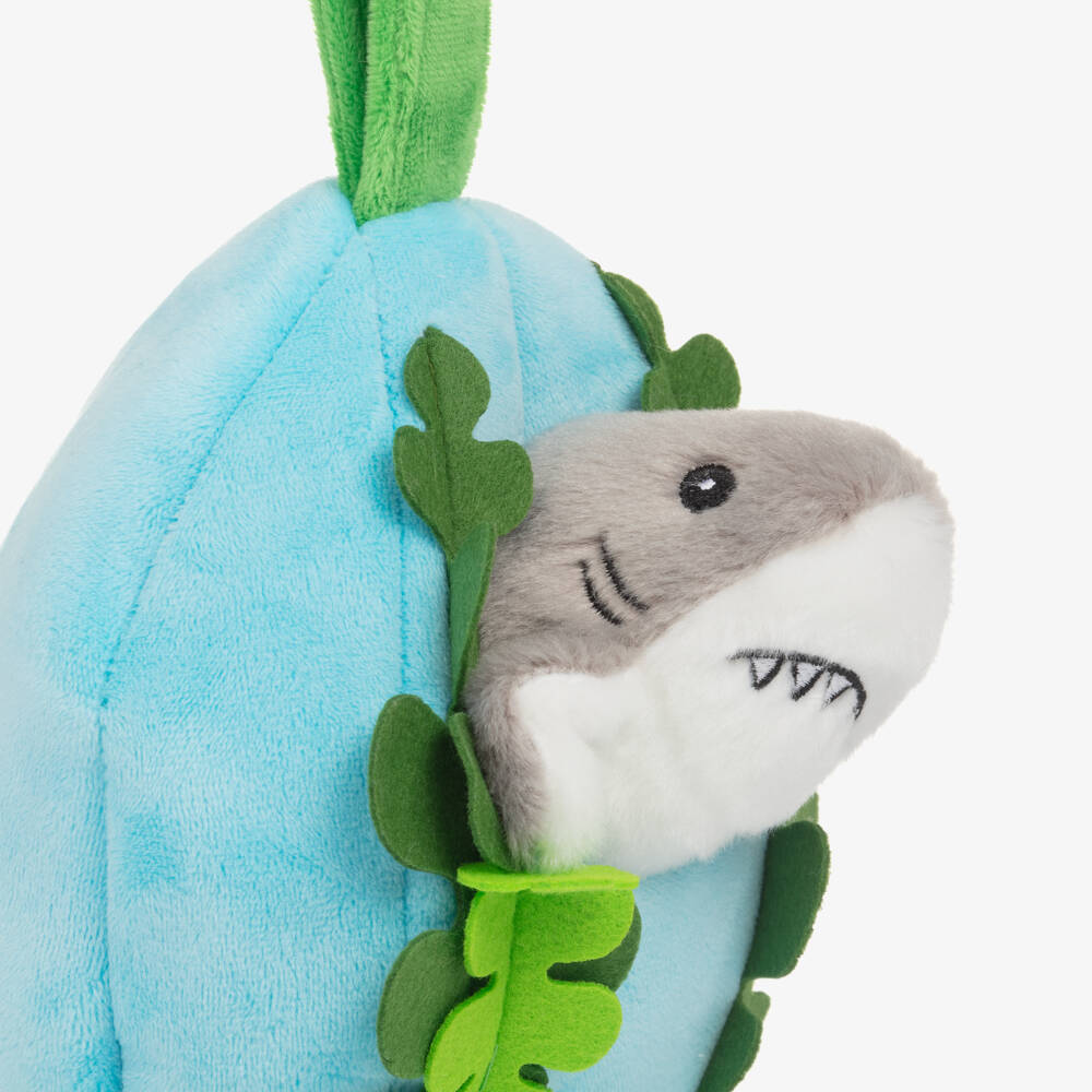 Aurora-Blue Hideouts Reef Shark Soft Toy Set (15cm) | Childrensalon Outlet