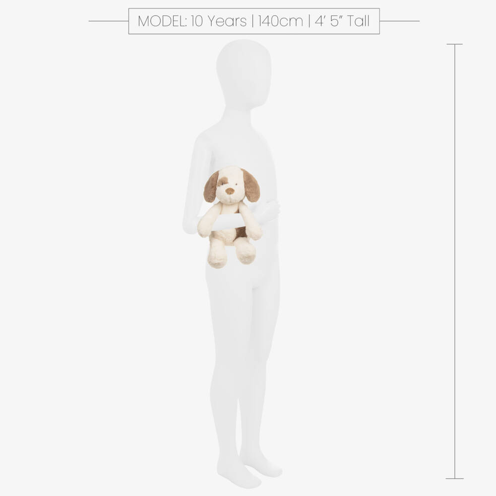Aurora-Boys Beige Plush Puppy Delight | Childrensalon Outlet