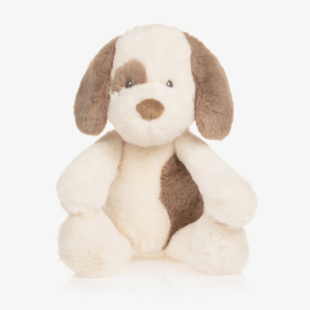 Aurora-Boys Beige Plush Puppy Delight | Childrensalon Outlet