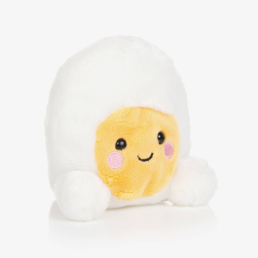 Aurora-Boys' Cozy White Plush Egg Toy | Childrensalon Outlet