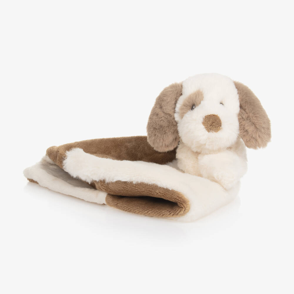 Aurora-Boys Ivory Snuggle Pup Blanket | Childrensalon Outlet