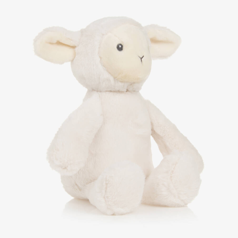 Aurora-Boys Plush Ivory Lamb Companion | Childrensalon Outlet