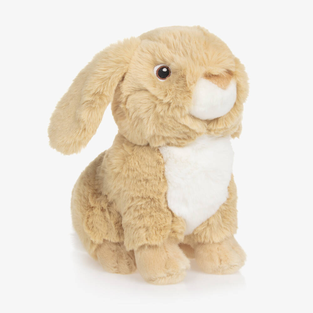 Aurora-Boys Snuggly Tan Plush Bunny | Childrensalon Outlet