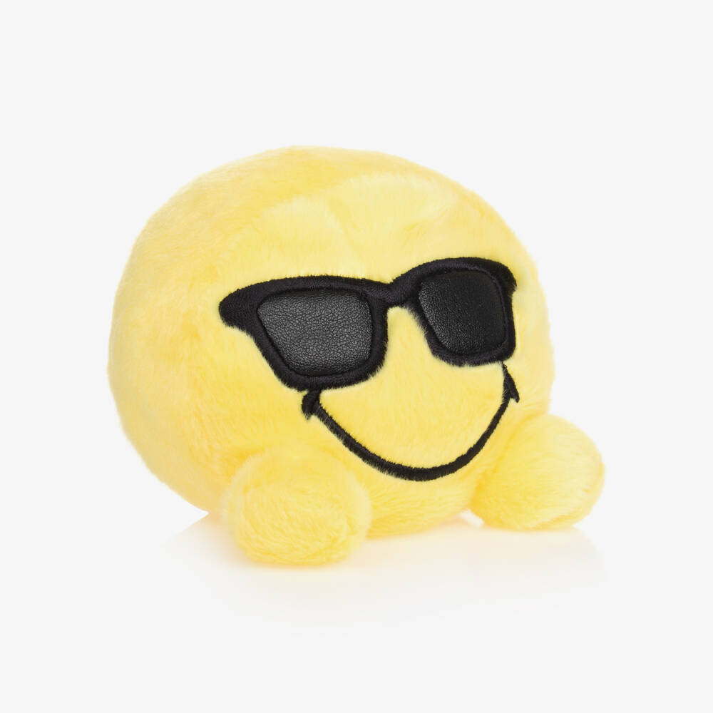 Aurora-Boys Yellow Smiley Plush Friend | Childrensalon Outlet