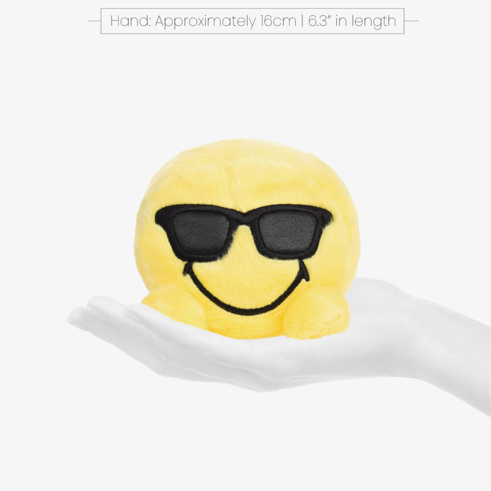 Aurora-Boys Yellow Smiley Plush Friend | Childrensalon Outlet