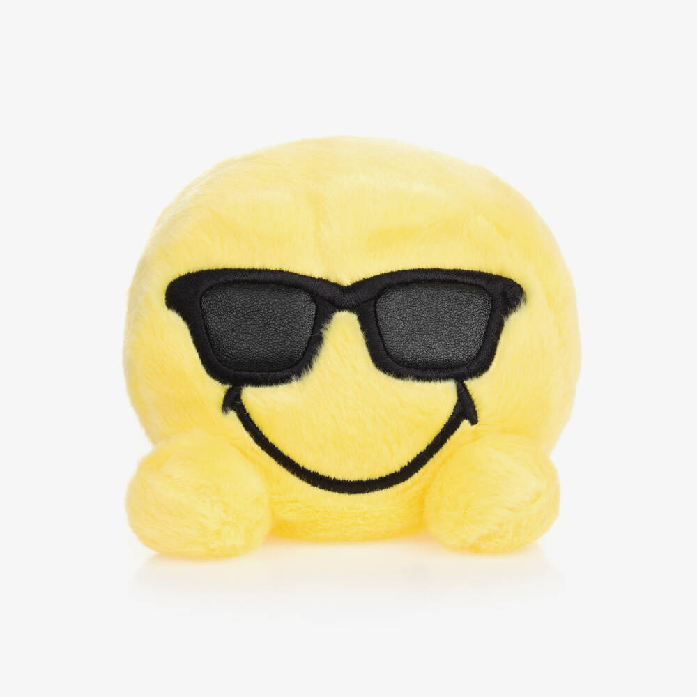Aurora-Boys Yellow Smiley Plush Friend | Childrensalon Outlet
