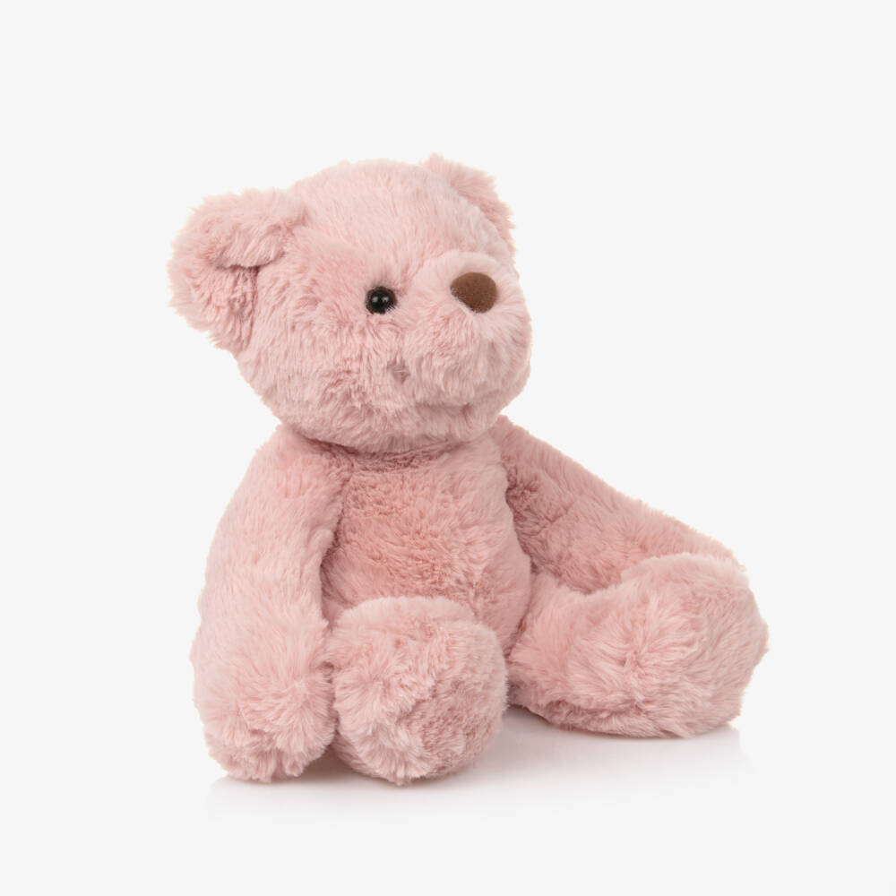 Aurora-Girls' Dusty Pink Soft Cuddle Bear | Childrensalon Outlet