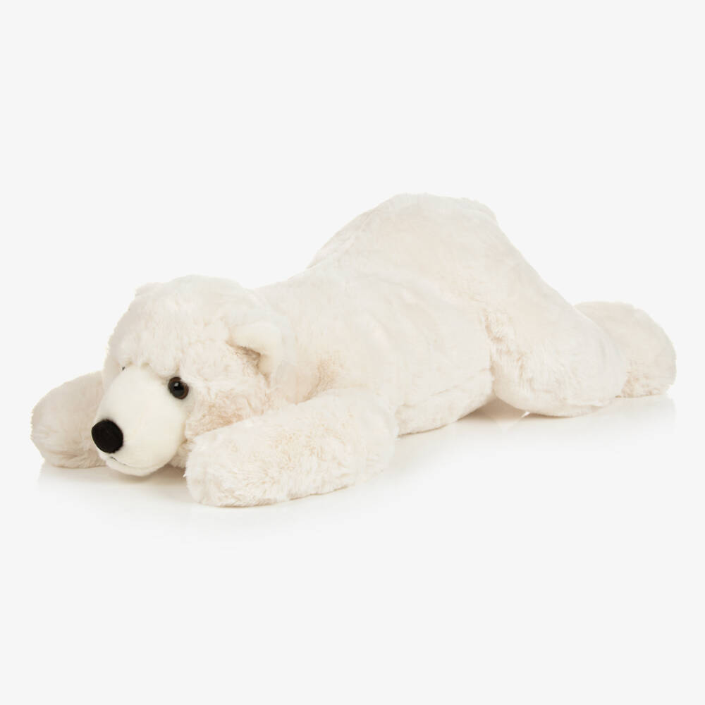 Aurora-Girls Ivory Cuddly Bear Companion | Childrensalon Outlet