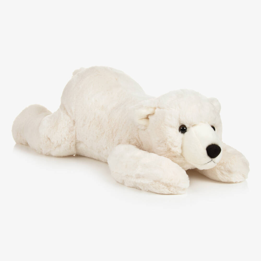 Aurora-Girls Ivory Cuddly Bear Companion | Childrensalon Outlet