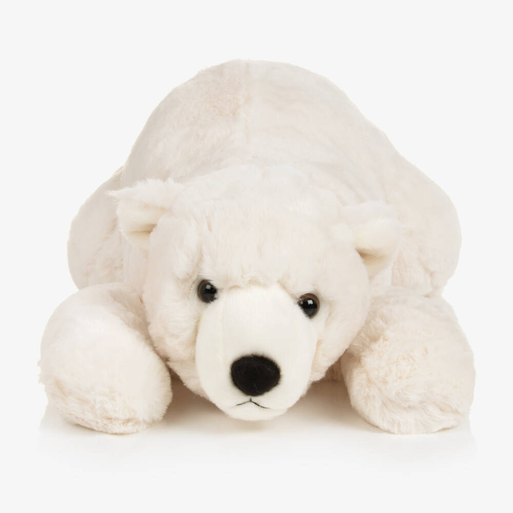 Aurora-Girls Ivory Cuddly Bear Companion | Childrensalon Outlet