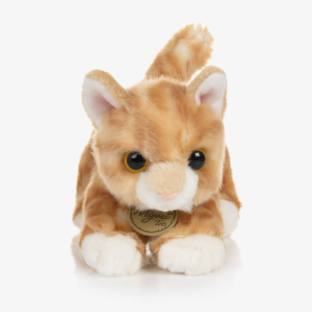 Aurora-Girls Orange Plush Kitty Cuddle | Childrensalon Outlet