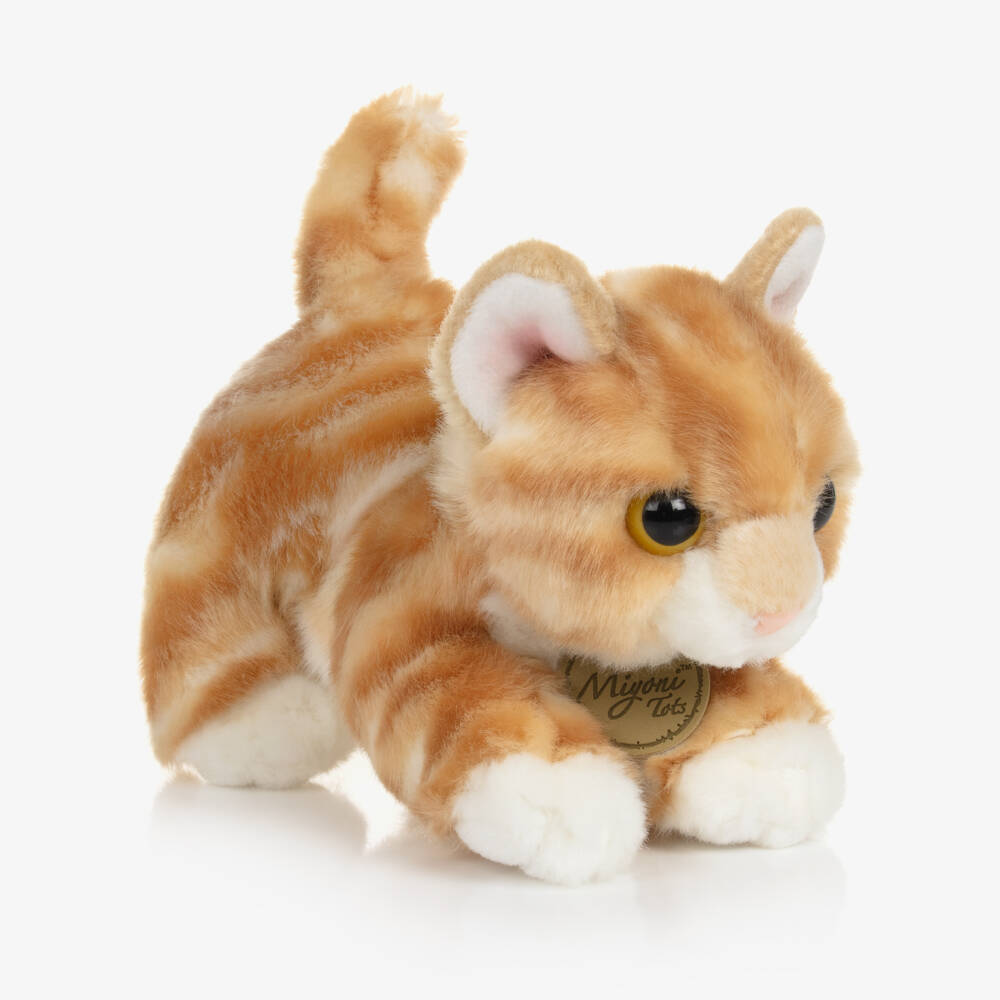Aurora-Girls Orange Plush Kitty Cuddle | Childrensalon Outlet