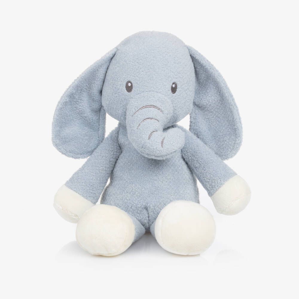 Aurora-Grey Elly The Elephant Soft Toy (30cm) | Childrensalon Outlet