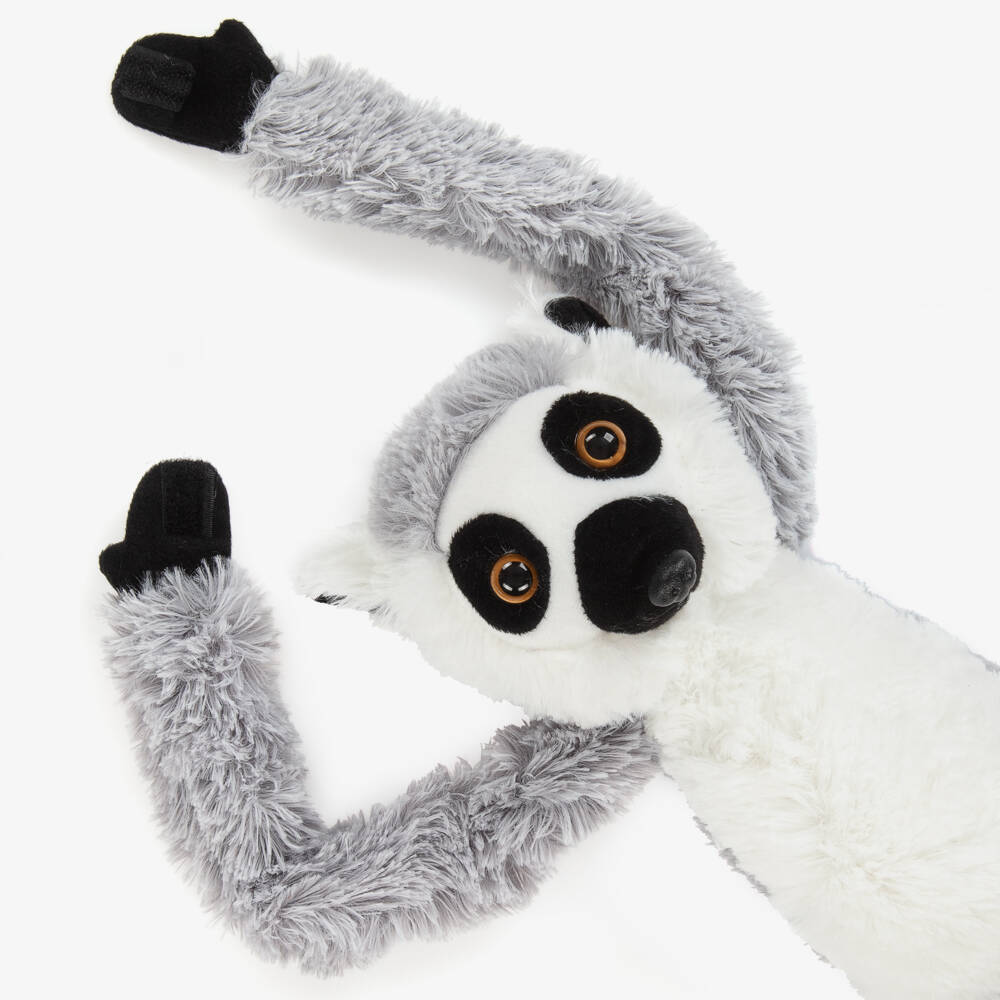 Aurora-Grey Hanging Lemur Toy (48cm) | Childrensalon Outlet