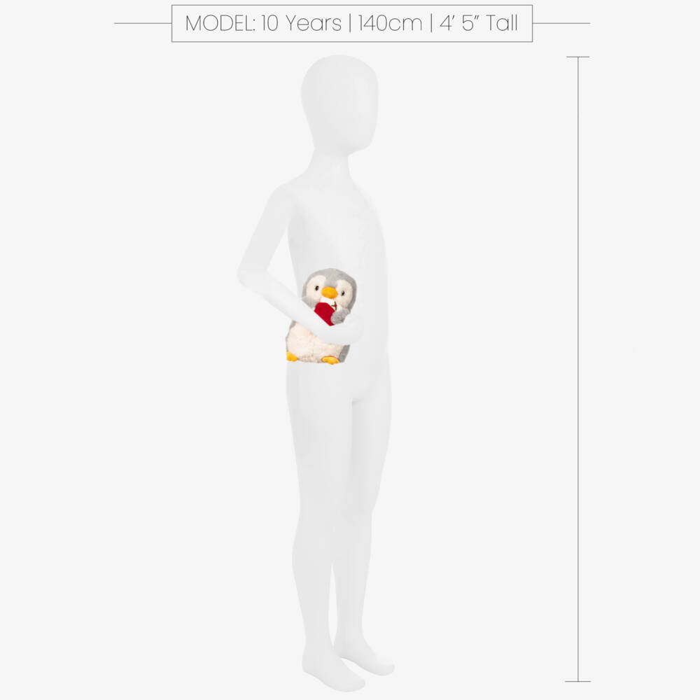Aurora-Penguin & Christmas Stocking Soft Toy (20cm) | Childrensalon Outlet