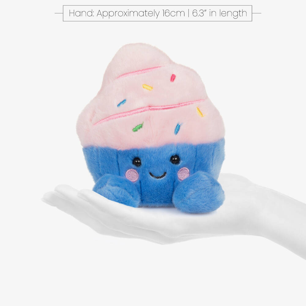Aurora-Pink & Blue Camila Cupcake Soft Toy (13cm) | Childrensalon Outlet