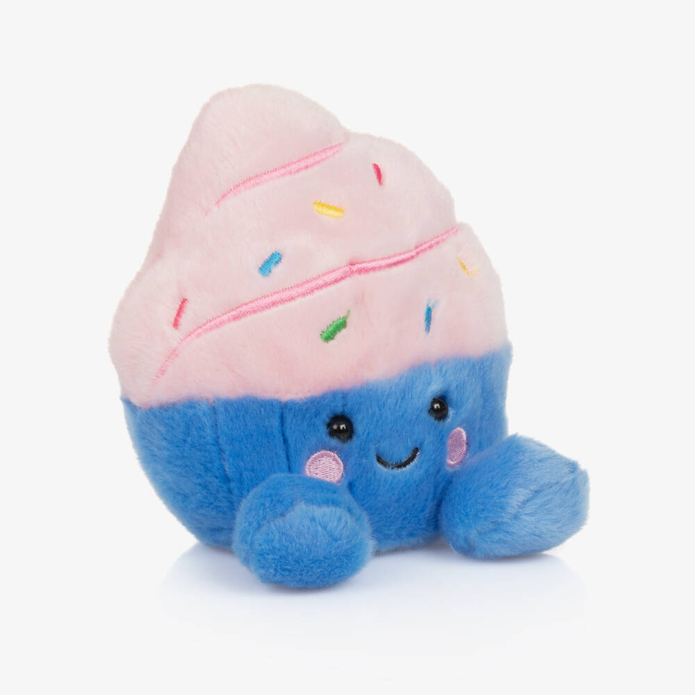 Aurora-Pink & Blue Camila Cupcake Soft Toy (13cm) | Childrensalon Outlet