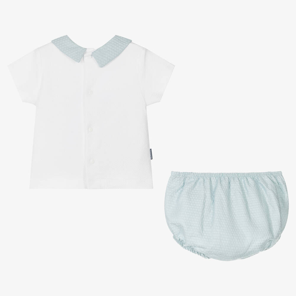 Babidu Baby Boys Blue shorts Set Childrensalon Outlet