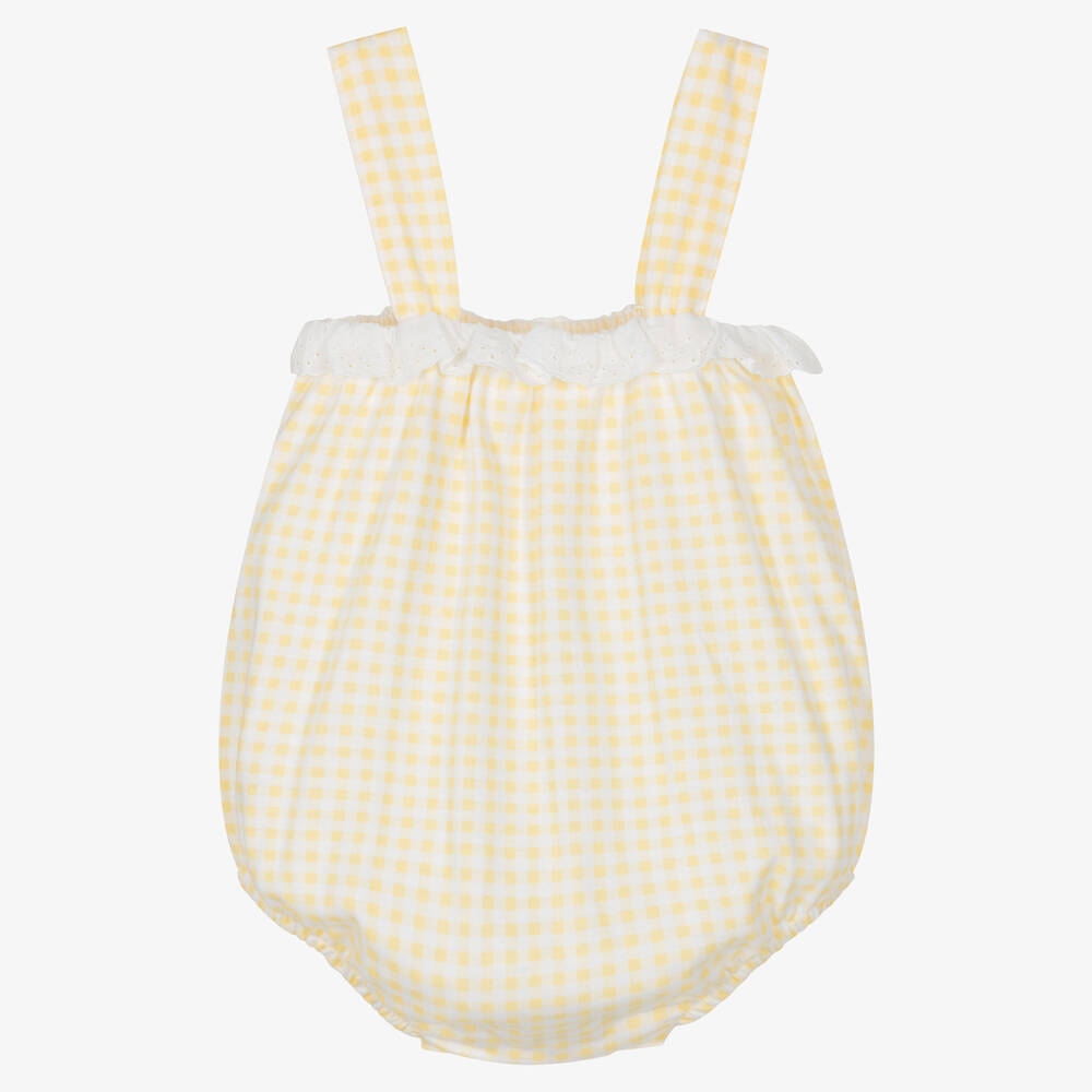 Babidu-Baby Girls Yellow Shortie | Childrensalon Outlet