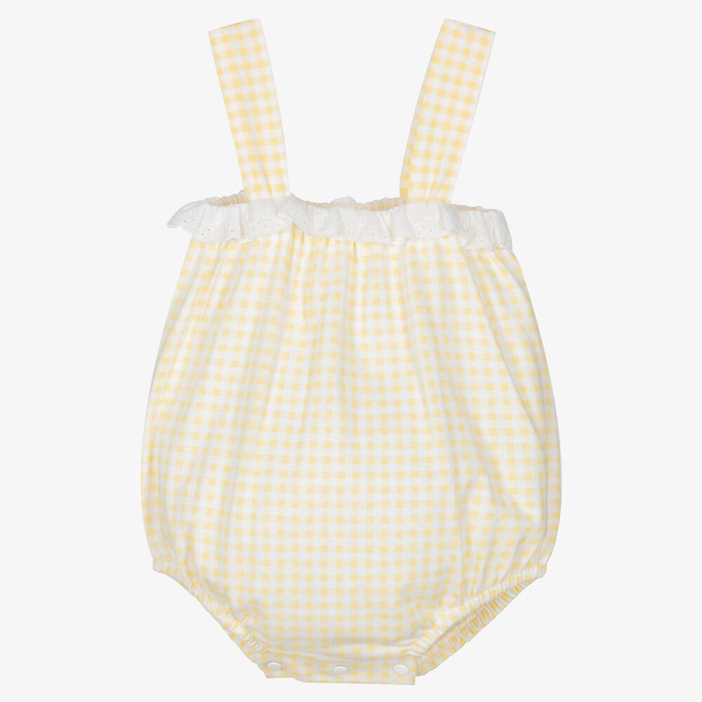 Babidu-Baby Girls Yellow Shortie | Childrensalon Outlet