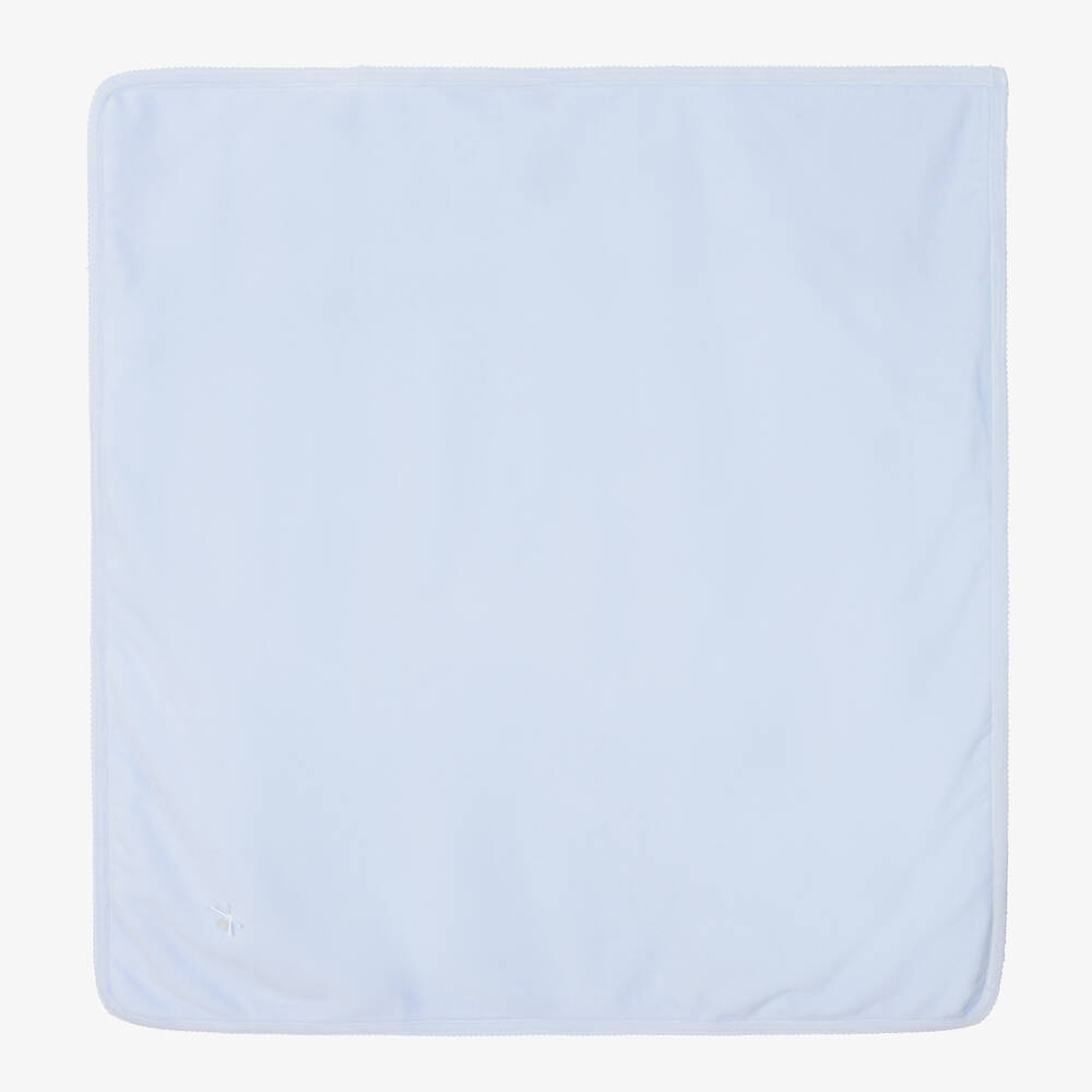 Babidu - Голубое велюровое одеяло (85см) | Childrensalon