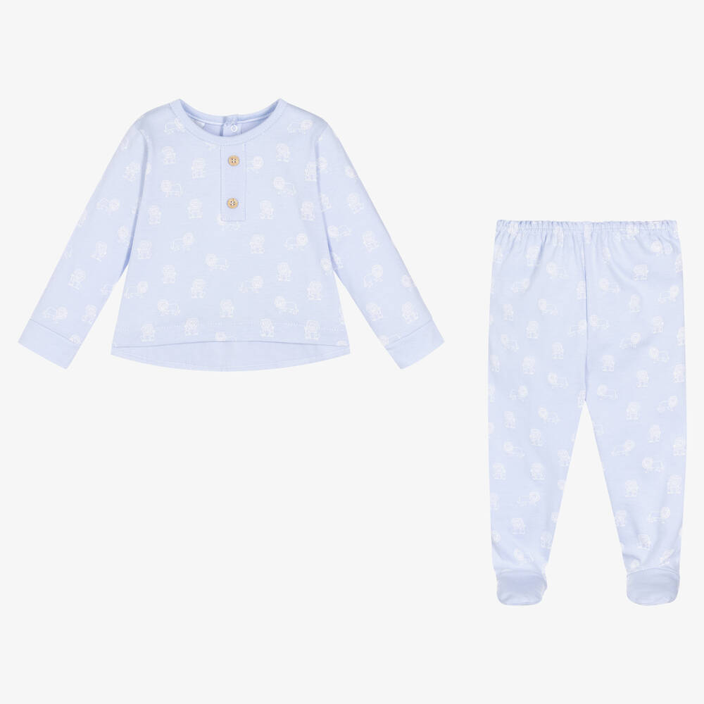 Babidu-Голубой топ и штанишки | Childrensalon Outlet