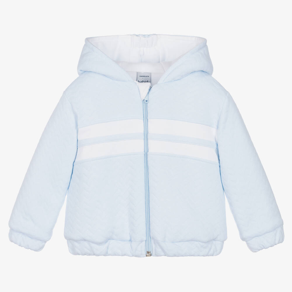 Babidu - Голубая утепленная хлопковая куртка | Childrensalon
