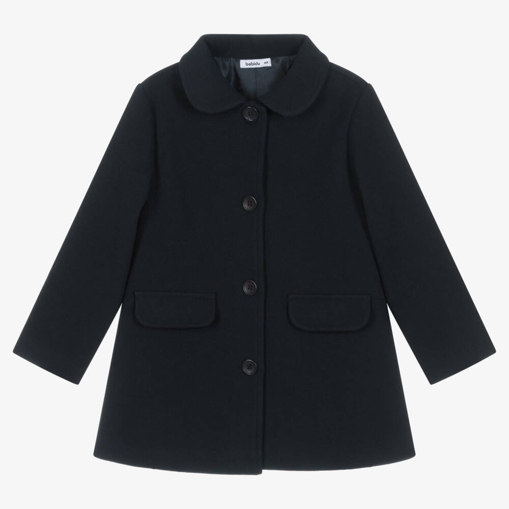 Babidu-Boys Blue Traditional Coat | Childrensalon Outlet