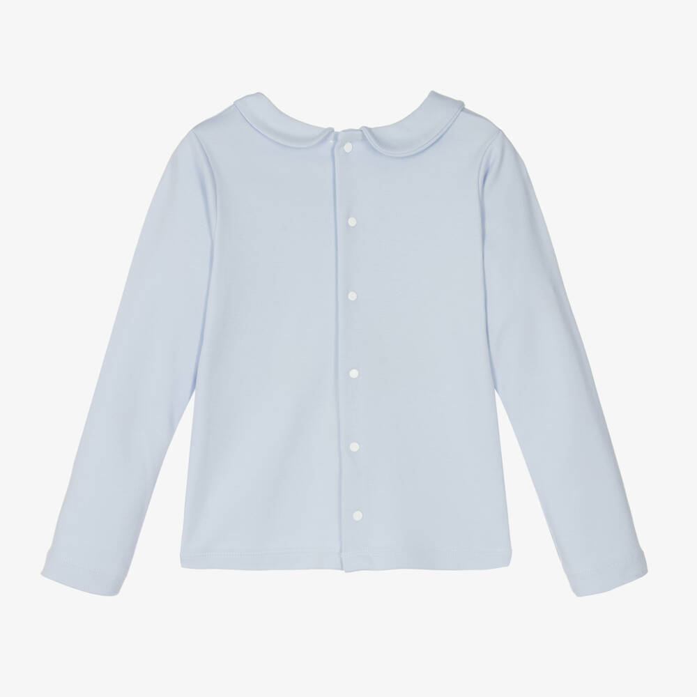 Babidu-Boys Classic Sky Jersey Blouse | Childrensalon Outlet