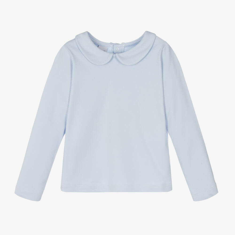Babidu-Классическая небесная блуза для мальчиков | Childrensalon Outlet