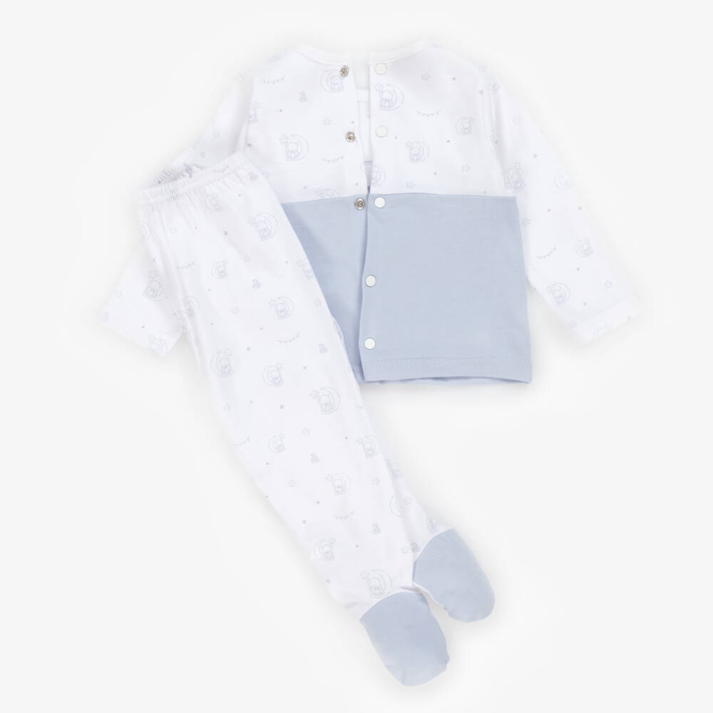 Babidu-Boys Cotton Teddy Crescent Set | Childrensalon Outlet