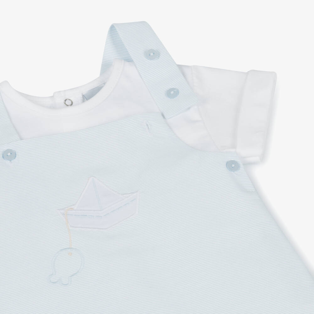 Babidu-طقم أولاد بحري مخطط | Childrensalon Outlet