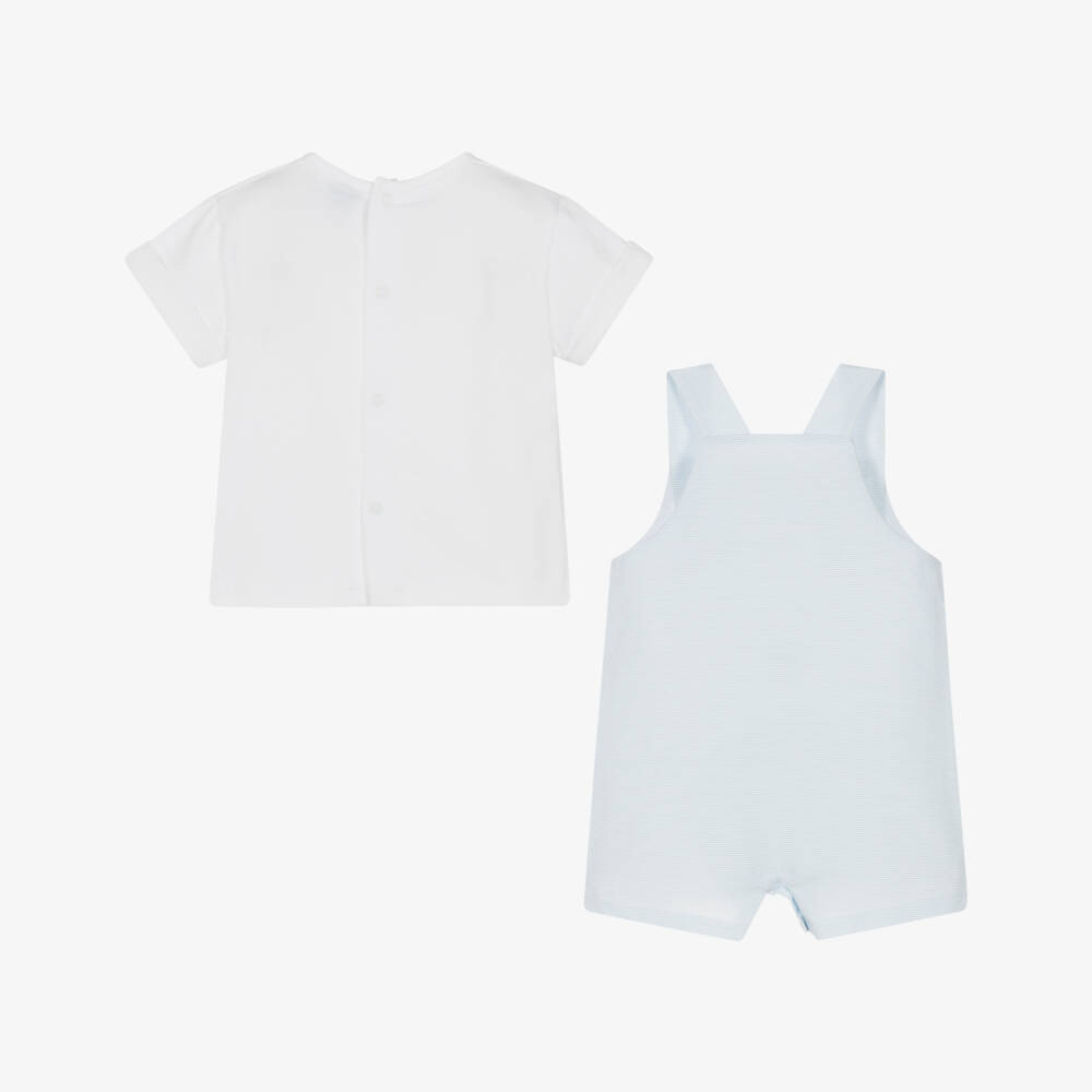 Babidu-طقم أولاد بحري مخطط | Childrensalon Outlet