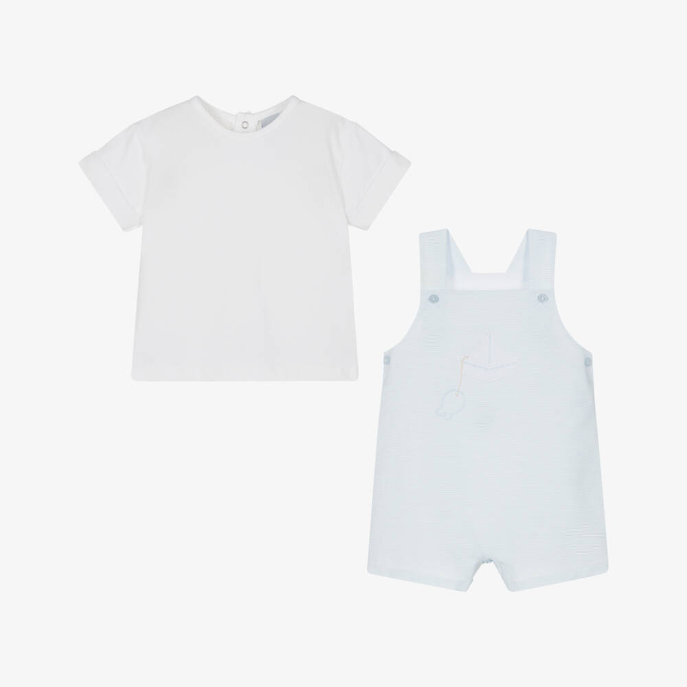 Babidu-طقم أولاد بحري مخطط | Childrensalon Outlet