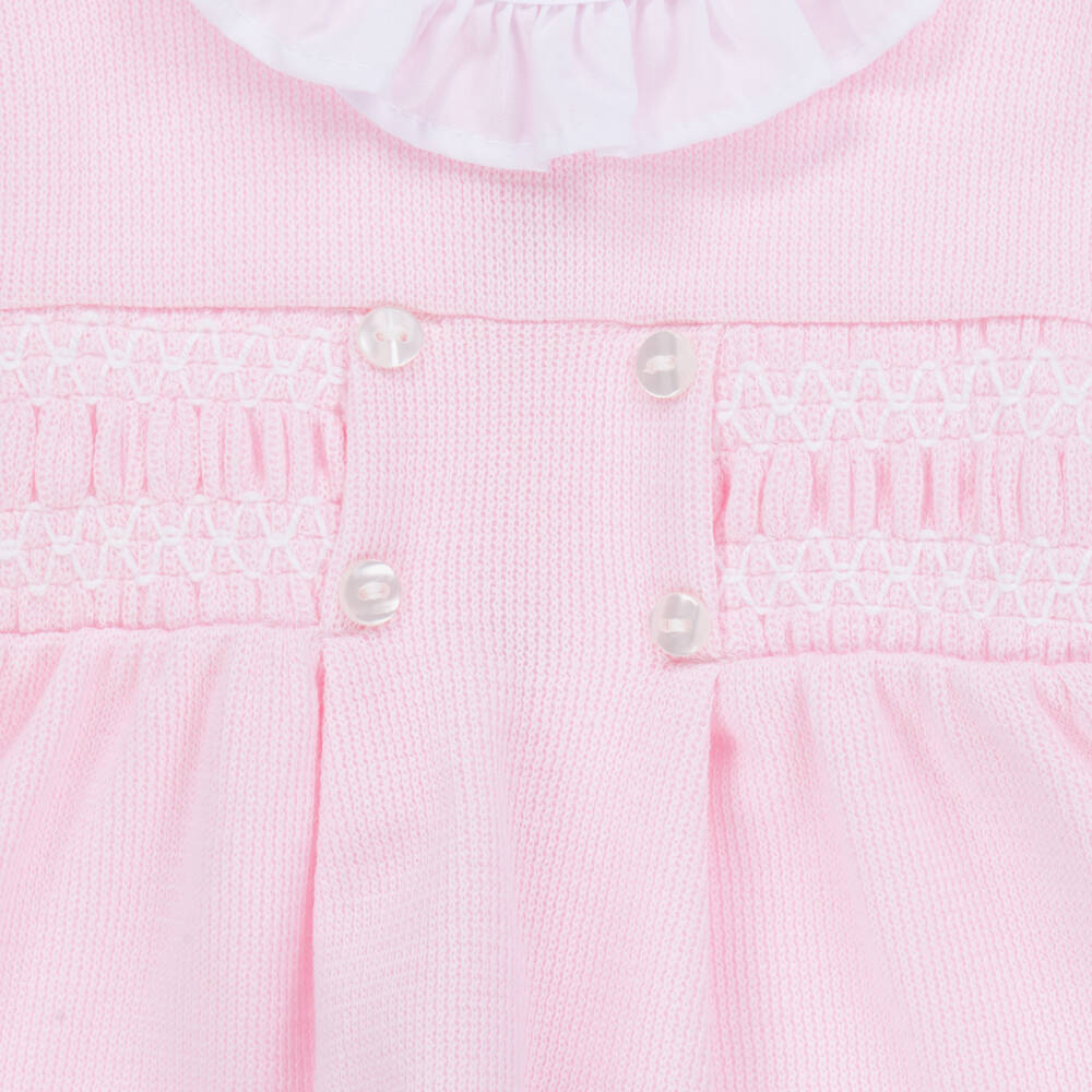 Babidu-Girls Cozy Pink Knit Set | Childrensalon Outlet