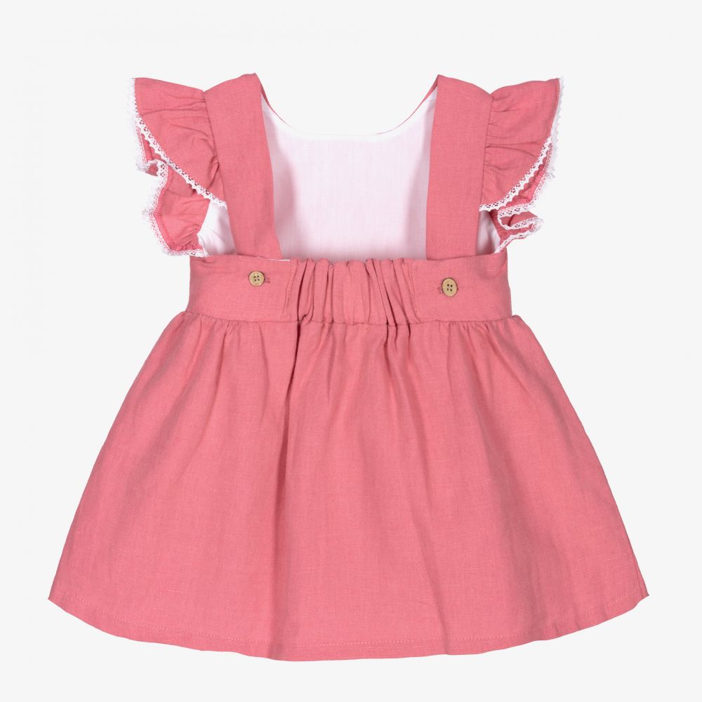 Girls dark pink dress hot sale