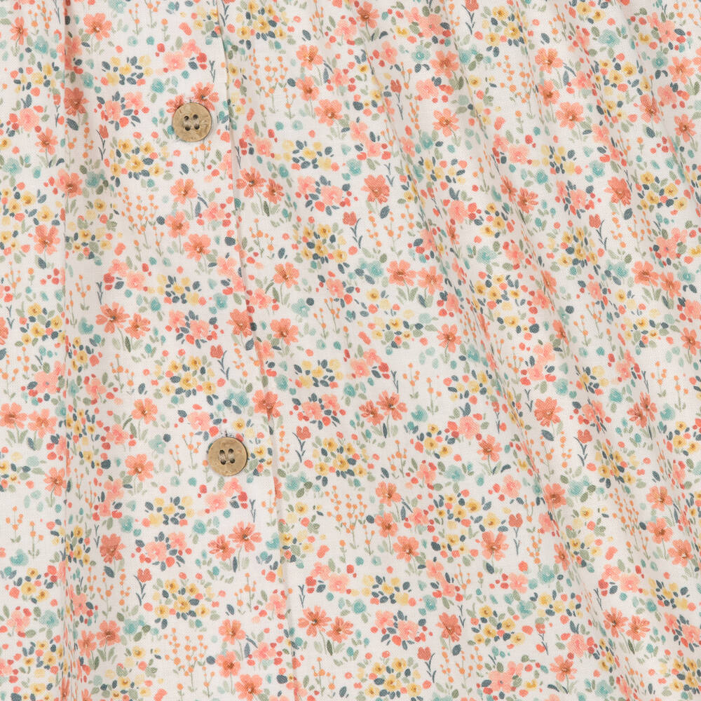 Babidu-Хлопковое платье в цветочек | Childrensalon Outlet