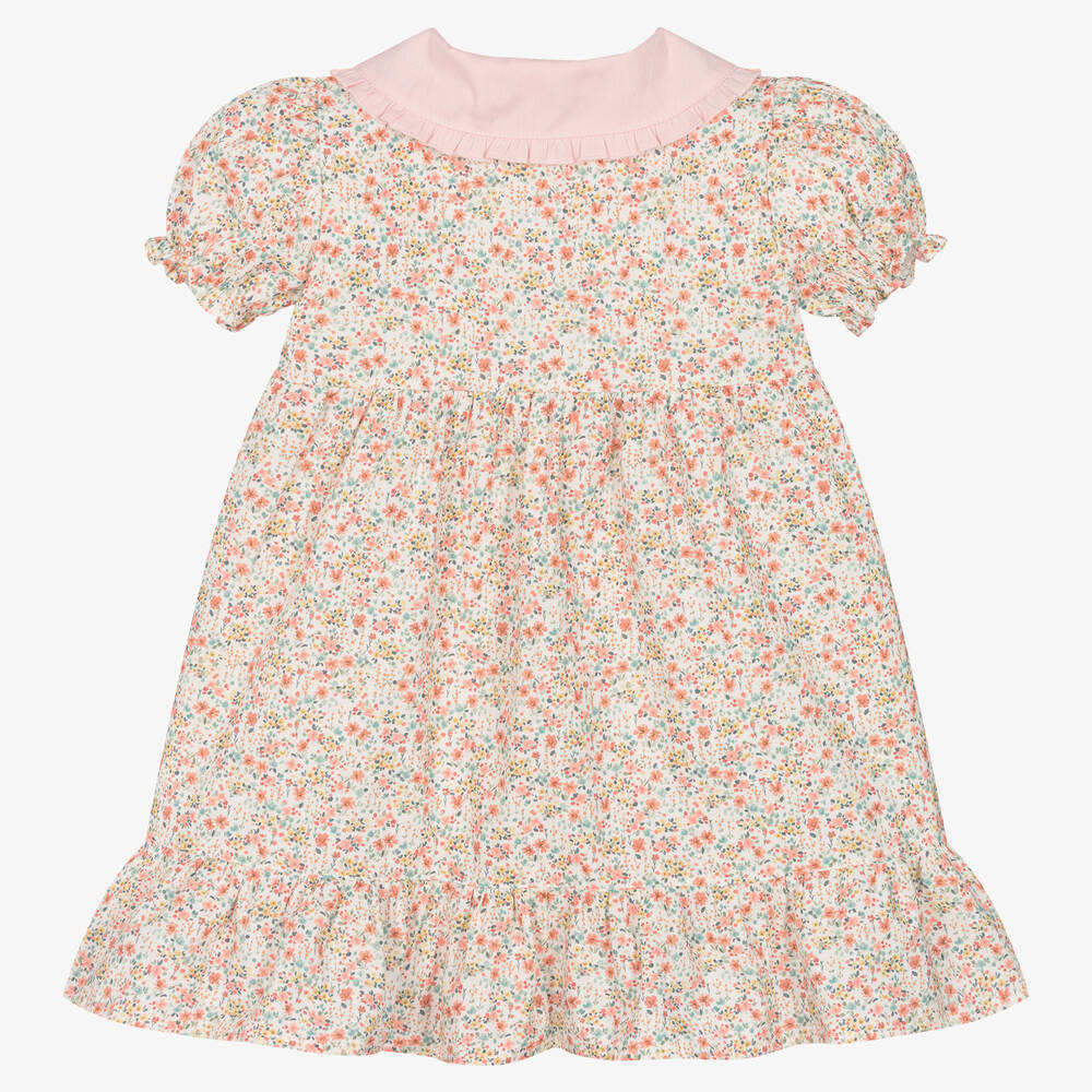 Babidu-Хлопковое платье в цветочек | Childrensalon Outlet