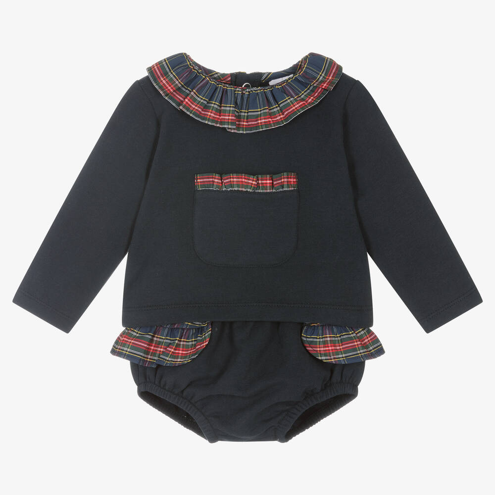 Babidu - Ensemble short marine Fille | Childrensalon