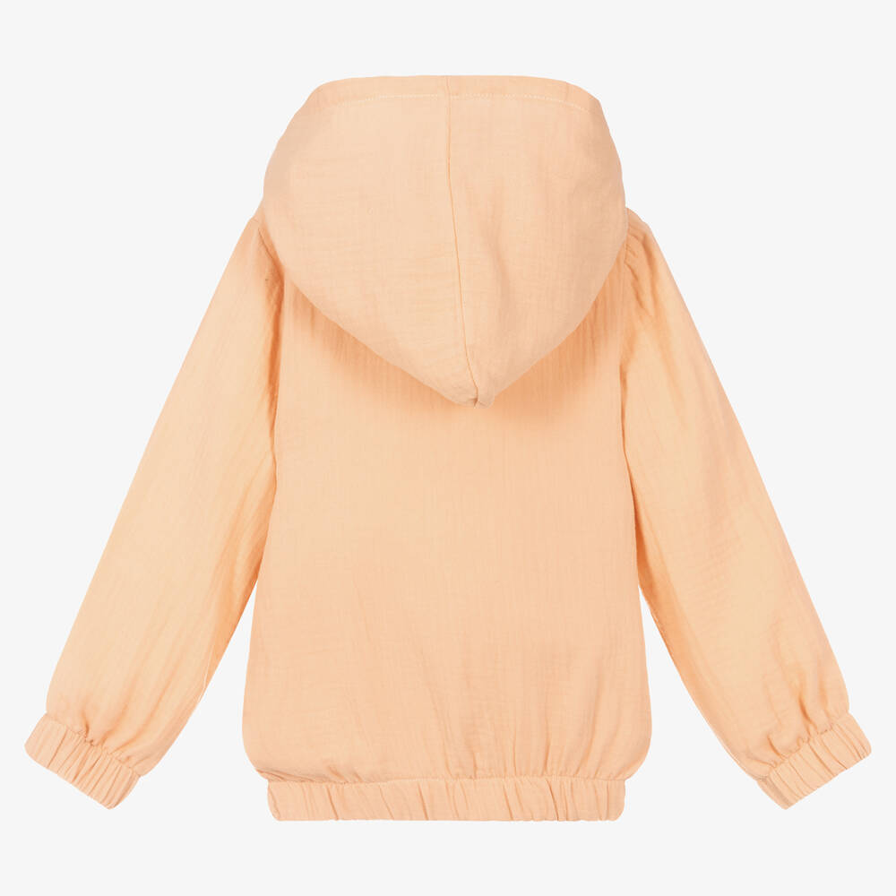 بابيدو -Girls Pink Cotton Hoodie | Childrensalon Outlet