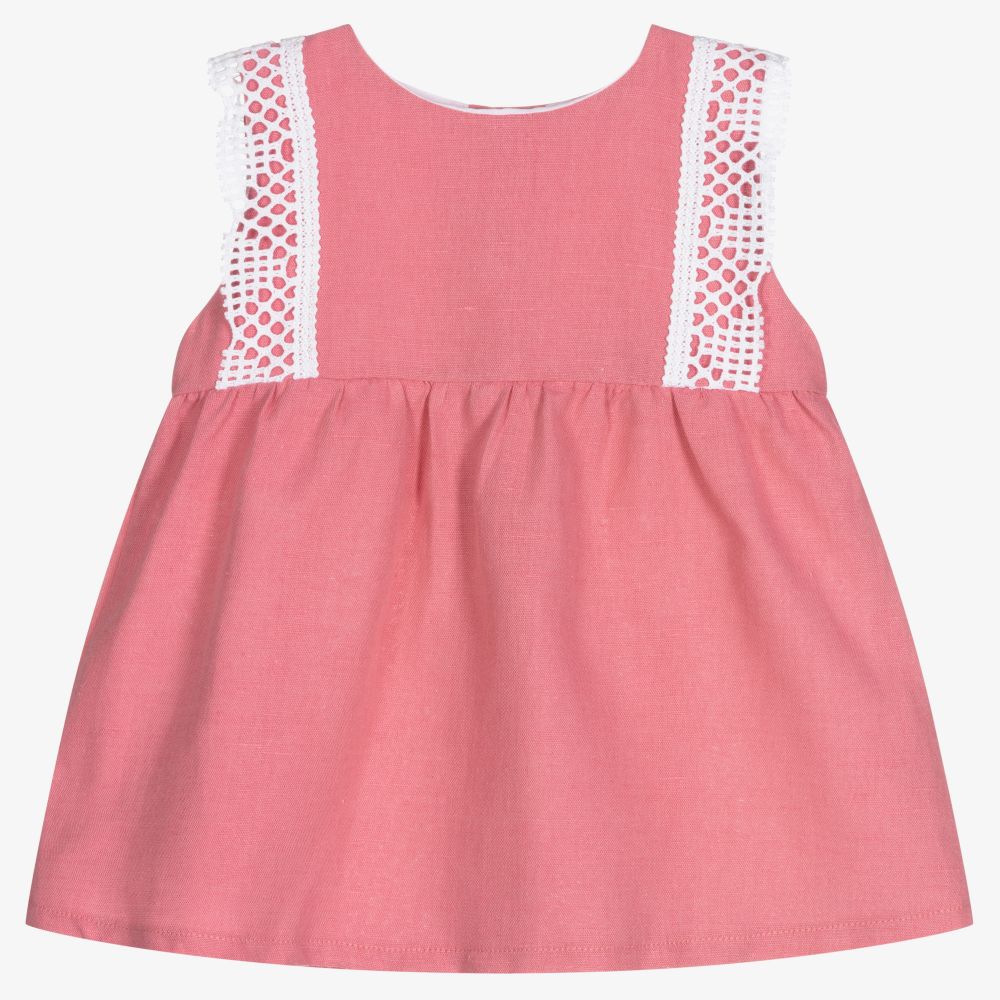 Babidu - Розовое платье и трусики для девочек | Childrensalon